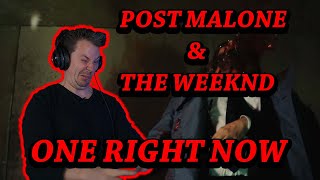 METAL SINGER REACTS | Post Malone and The Weeknd - One Right Now (Official Video) | BLUE SKY THEORY