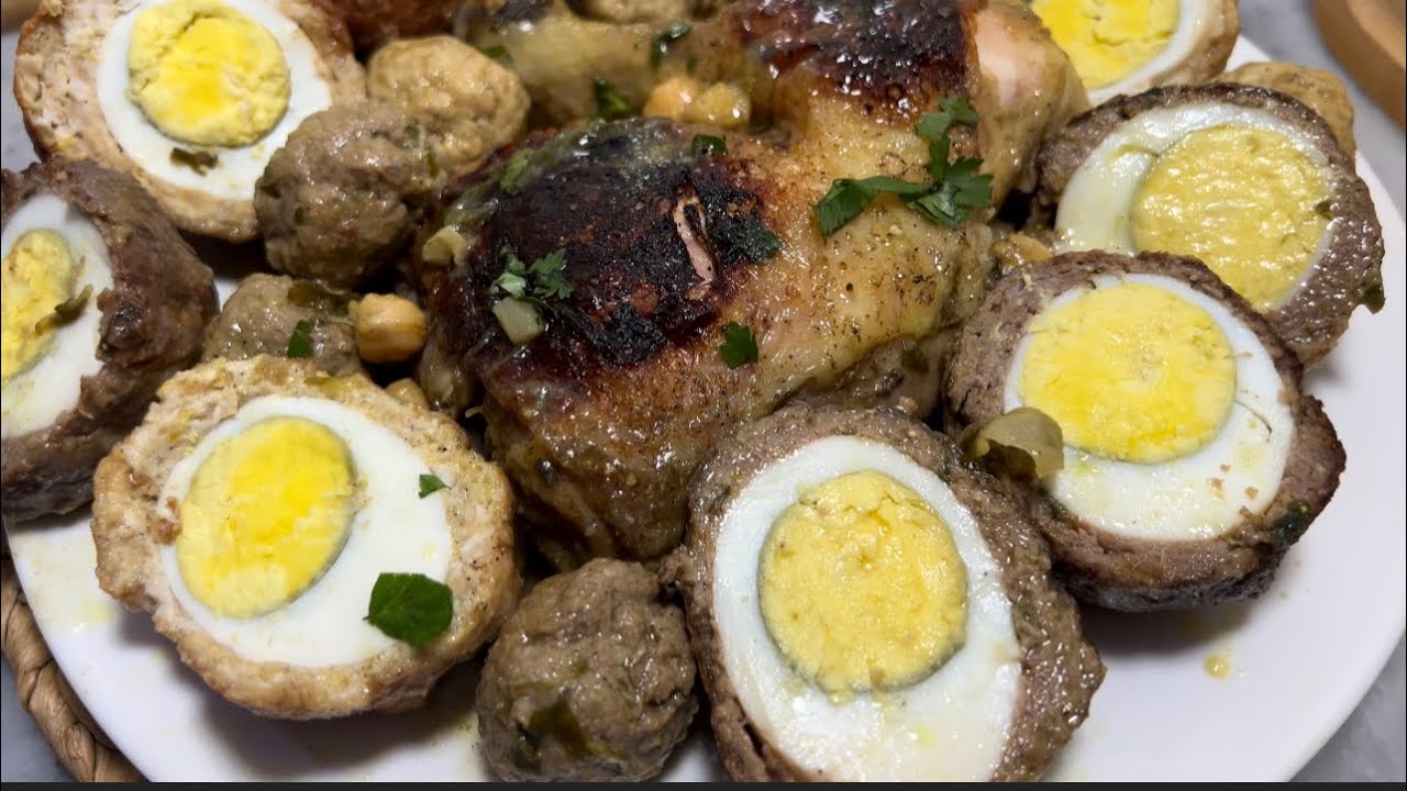 #اطباق رمضان طاجين الرخامي التقليدي بتقديم عصري جربوه ساعل ماهل 