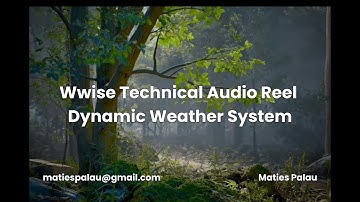 Wwise Technical Demo Reel: Dynamic Weather System