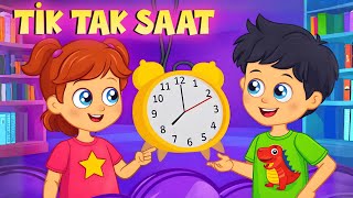 Tik Tak Tik Tak Saat ⏰ Eğitici Ve Öğretici Çocuk Şarkısı Nursery Rhymes