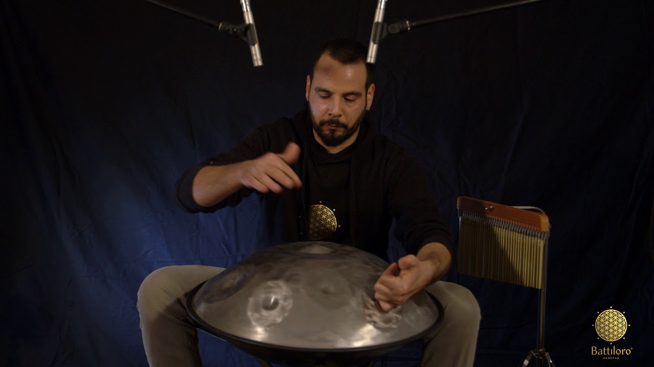 BATTILORO HANDPAN - F Equinox 432 Hz - Chandra
