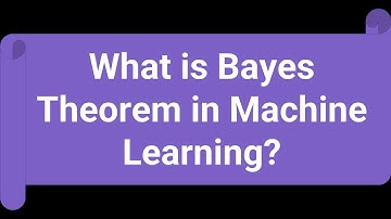 What is Bayes Theorem  in Machine Learning? Explained with example Urdu/Hindi