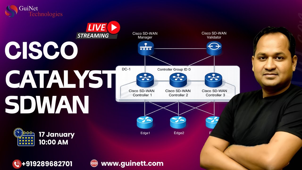 Cisco SD-WAN Live Training 2026 --Know Everything About Control Plane Vs  Data Plane and Tunnels