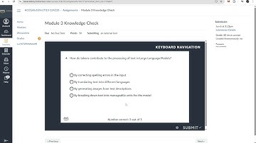 Module 3 Knowledge Check | Introducing Generative AI | AWS Academy Generative AI Foundations[124220]
