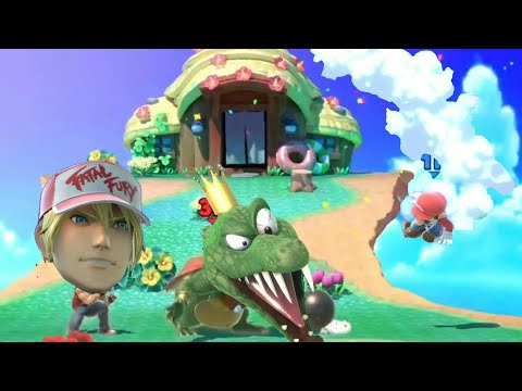 2対１になった瞬間煽りキッズにブチギレた主人公【スマブラSP】　#shorts 　#マリオ