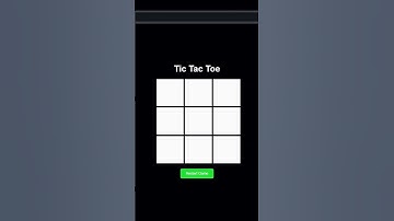 Tic Tac Toe game create in [HTML, CSS & JS] programming #asmrvideo #coding #htmlcssjs  #share