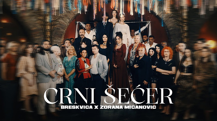 BRESKVICA X ZORANA MICANOVIC - CRNI SECER 🖤  (OFFICIAL VIDEO) || ALBUM TURBO i FOLK ||