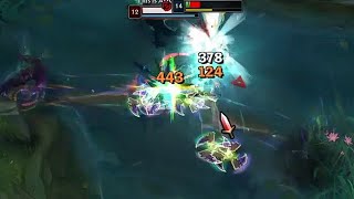 Just a clean Zed outplay