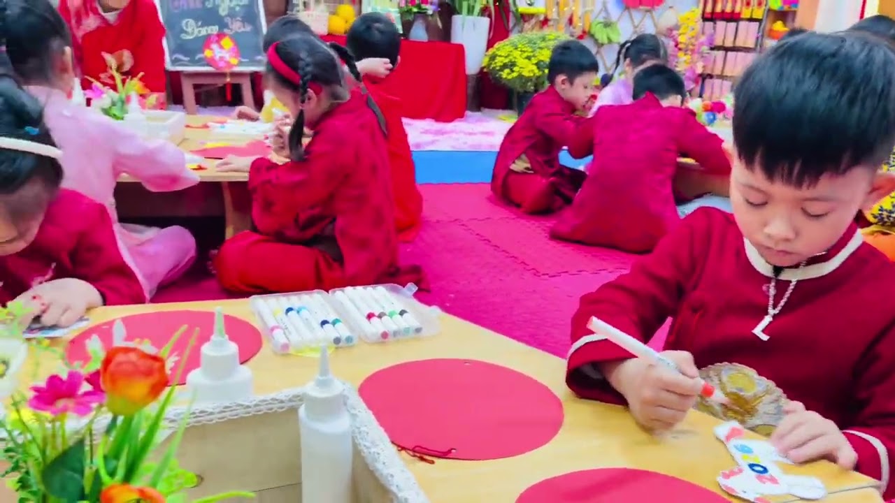 HĐ steam: Decor tết hình chú ngựa- Class A2