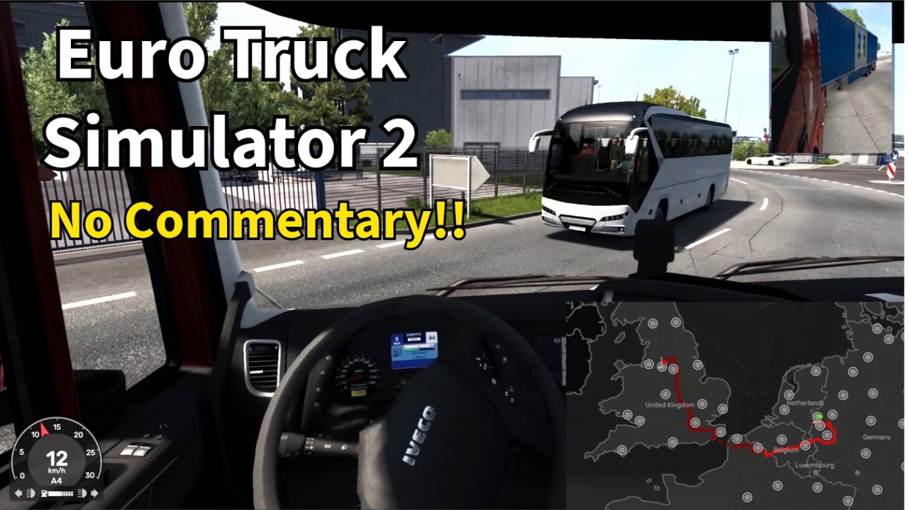 Dusseldorf to Manchester - ETS2 | High Graphics | Part - 1