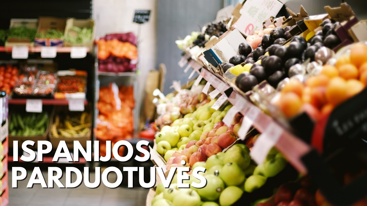 ISPANIJOS MAISTO PARDUOTUVĖS. Produktai, kuriuos perkame Carrefour, Mercadona, Lidl (ALICANTE)