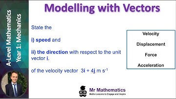 Modelling with Vectors | Mr Mathematics