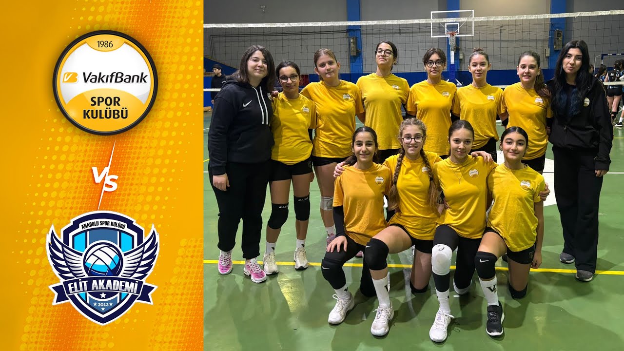 VakifBank vs Elit Akademi | Youth Girls Volleyball | Friendly Match | 30 Jan 2026