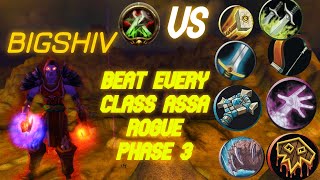 Season Of Discovery Rank 1 rogue PvP Rotation Guide assassination Vs Every Class Guide