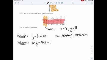 Linear Algebra 8.1.1 - The Simplex Method : Standard form. (4 of 4)