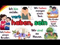 ✨ Haben oder Sein? 🤔 | Deutsche Sätze für Anfänger A1–A2 📘