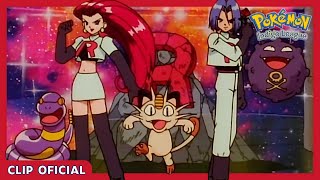 ¡El primer lema del Team Rocket! | Pokémon: Liga Añil | Clip oficial