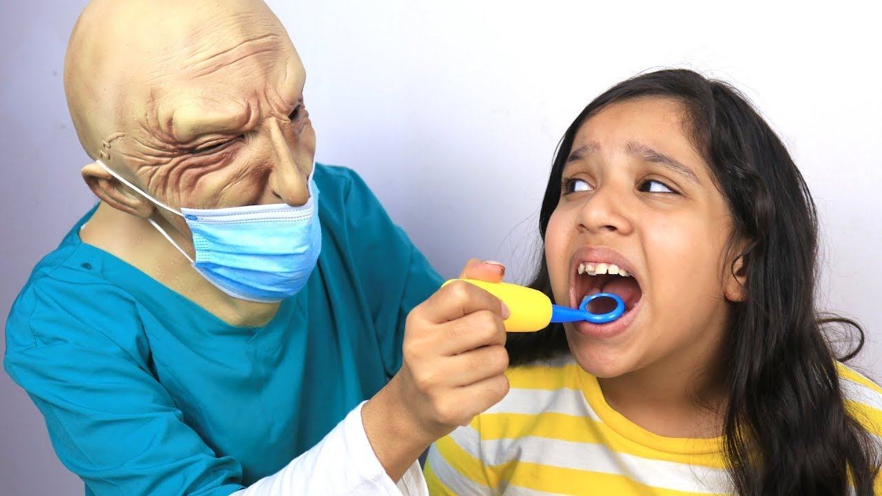 !!  Shfa does not listen to dentist