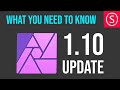 1.10 UPDATE Affinity Photo - What you need to know!