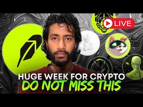 🚨 Massive Week for Crypto... Top Robinhood Meme Coins to Watch Closely
