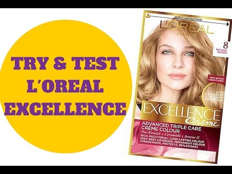 How To Facciamo La Tinta Loreal Excellence Cornercurvy