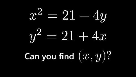 Can You Solve These Simultaneous Equations?