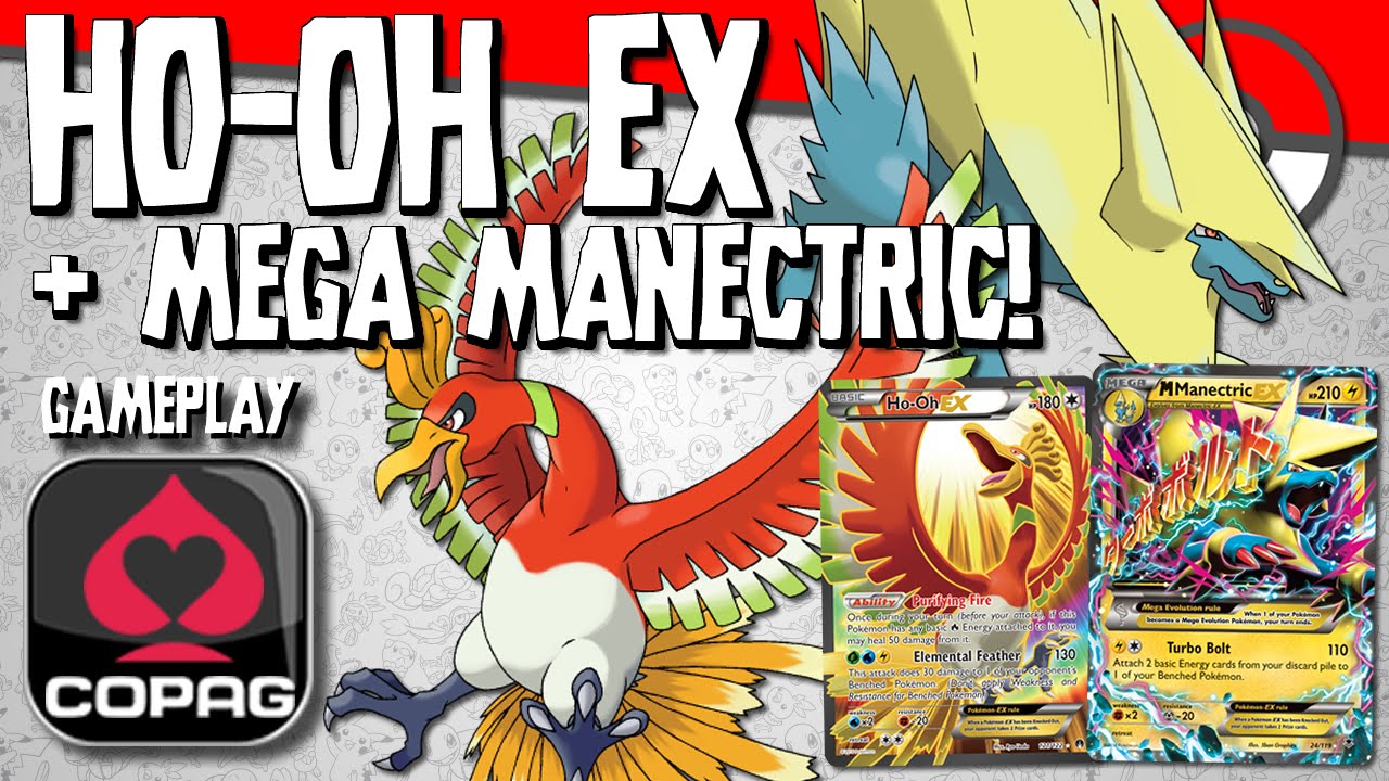 Pok mon TCG Ho Oh Mega Manectric Deck Gameplay COPAG YouTube Pok mon tcg ho oh mega manectric deck gameplay copag youtube