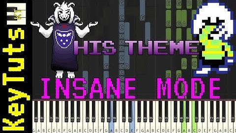 Learn to Play His Theme from Undertale - Insane Mode