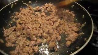 Ground turkey breast & sirloin tacos in ...