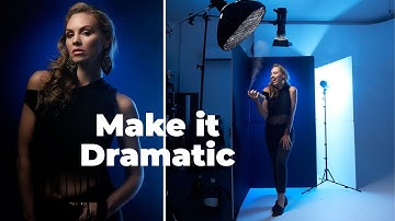 Light it Like Jeff: Dramatic Background Using 2 V-Flats | Ep 13