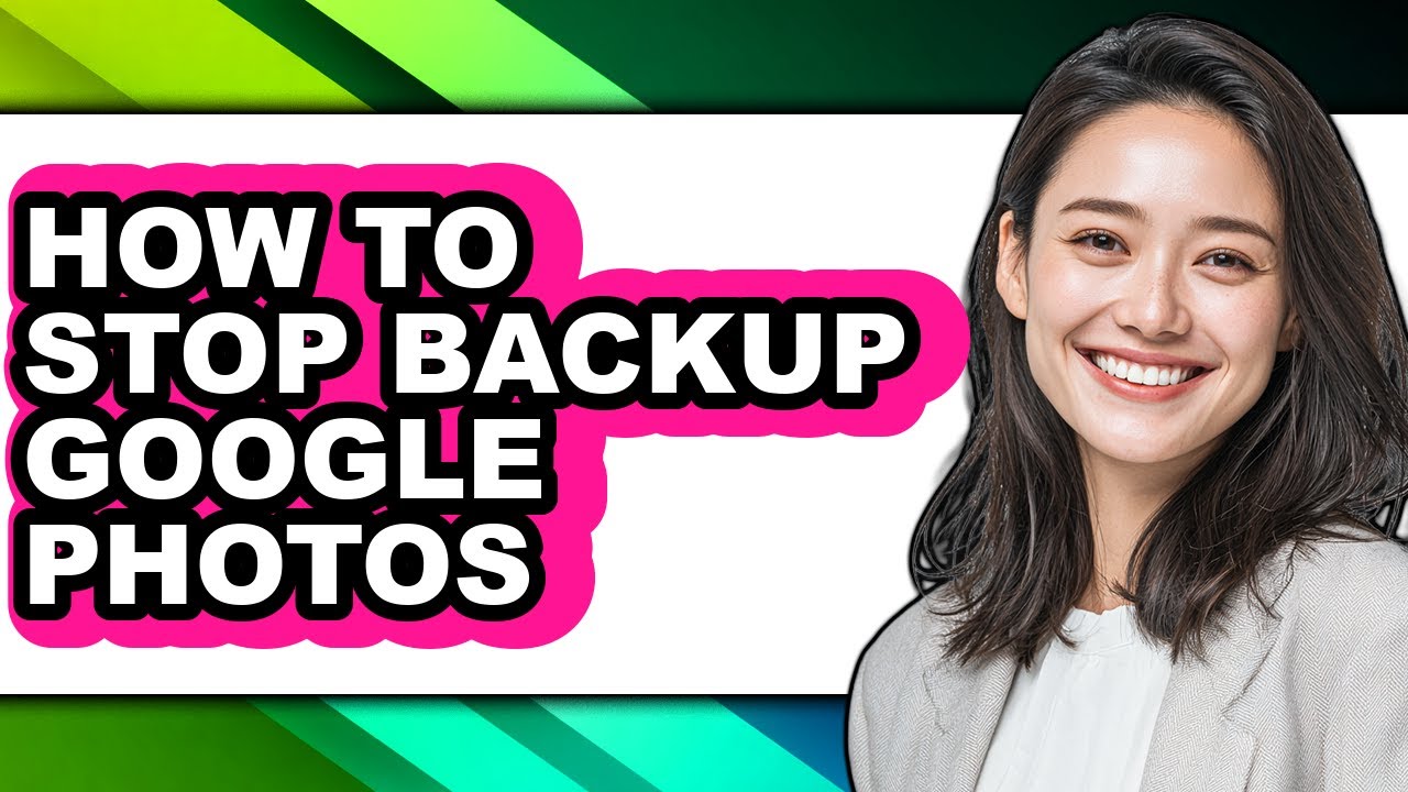 How to Stop Backup Google Photos - Easy Guide - YouTube