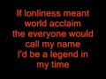 Roy orbison id be a legend in my time lyrics slow version