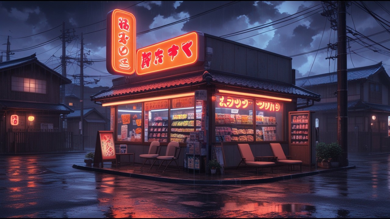 11 Hours of Endless Chill Lofi 🔥 | 80's Tokyo Beats for Study & Work