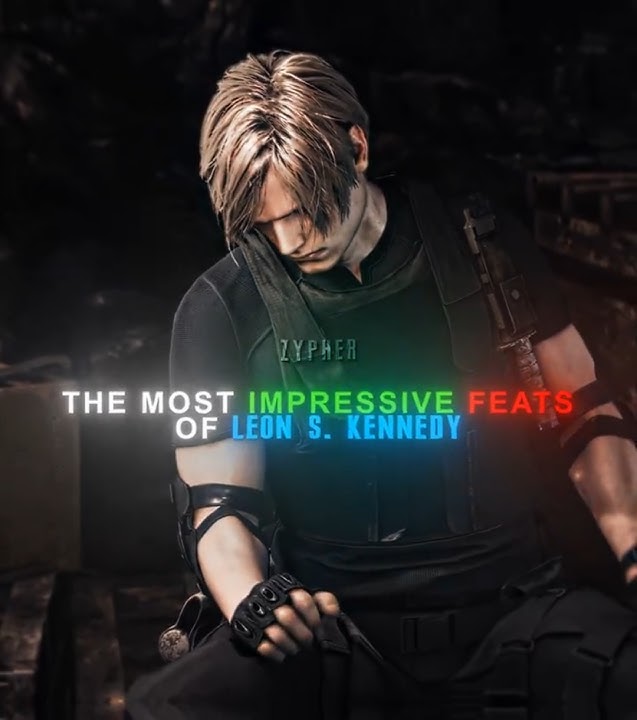 Best Feats of Leon S. Kennedy ☠️ | Resident Evil