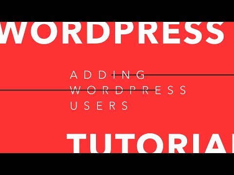 digital marketing How To Add & Edit Users | WordPress Tutorials