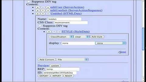 Data Entry Application using the Newbound Content Management System