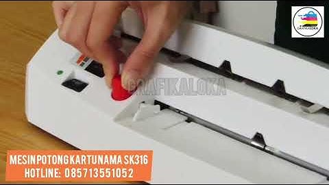 Electric Business Card Cutter  A4 SK316