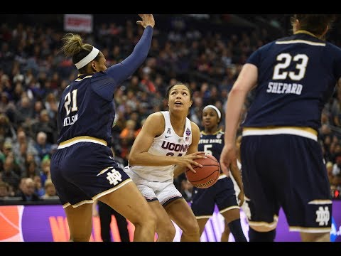 Women's Basketball NCAA Tournament Final Four Highlights (OT) - Notre Dame 91, UConn 89
