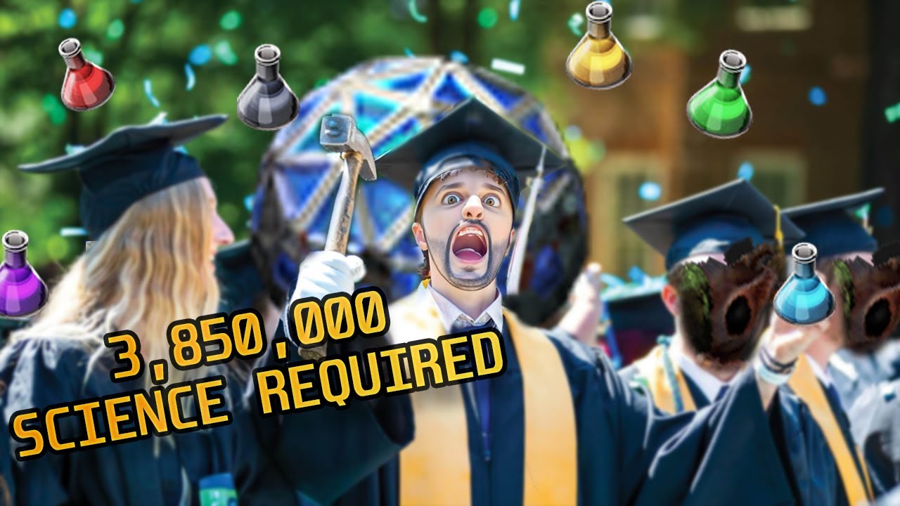 I made FACTORIO 50x more difficult for myself! - 50x Science cost #1 ...