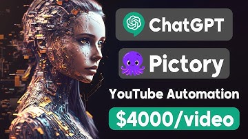Easily Make $4000 By Creating AI Videos Using ChatGPT & Pictory | YouTube Automation || Earn by AI