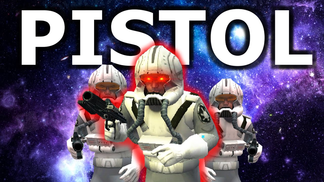 I Beat Star Wars Battlefront 2 GALACTIC CONQUEST Using Only A PISTOL