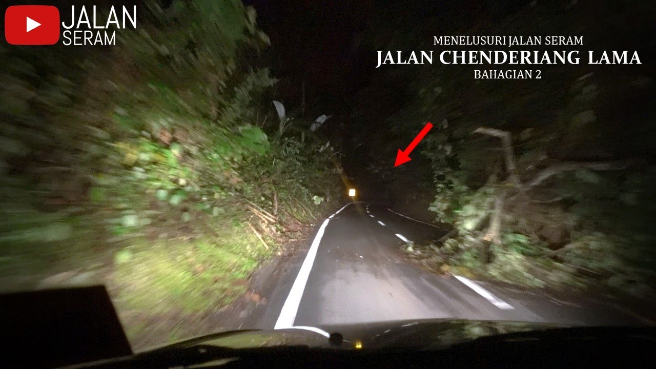 Jalan Chenderiang Lama Bahagian 2 | Terdapat Cahaya Misteri Di Jalan Ini?