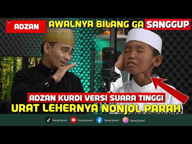 Adzan | Awalnya Malu Malu u0026 Ga Berani Coba  Versi Adzan Kurdi Mix Kashmir || Endingnya Bikin Kaget class=