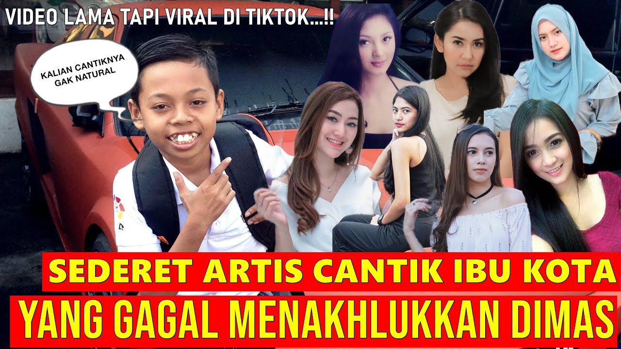 VIRAL DI TIKTOK -  PARA ARTIS CANTIK YANG GAGAL MENAKHULKKAN DIMAS - LEBIH CANTIK MBAK RUROH