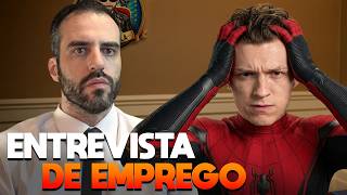 ENTREVISTA de EMPREGO com o HOMEM-ARANHA (Tom Holland)