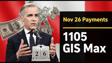 Canada CPP & OAS Payments November 26, 2025 – Updated Rates: $814.10 & $1,105.43 Explained!