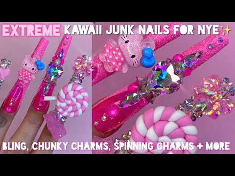 junk nail charms ｜TikTok Search