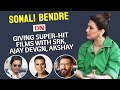 Sonali bendre on giving superhit films with shahrukh akshay kumar ajay devgn