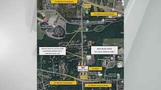 Moe Road closure begins following culvert washout