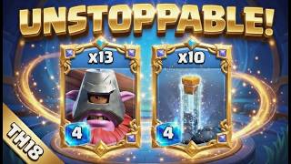 TH18 Mass Thrower Strategy | Consistent 8/8 Triples | Clash of Clans